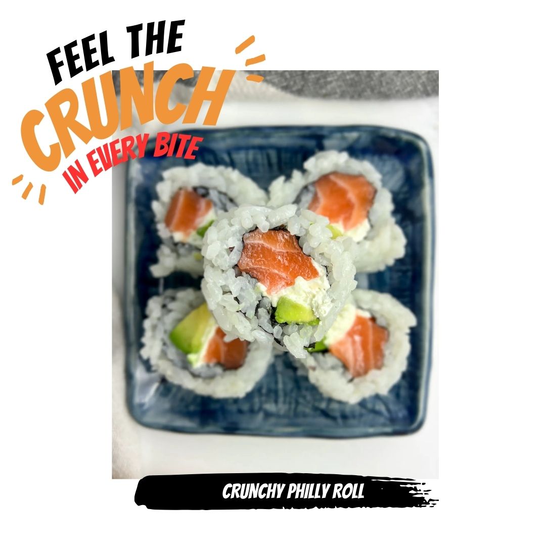 Crunchy Philly Roll: Your New Favorite Sushi Sensation!